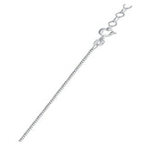 Sterling Silver Box 015 Chain With Extension