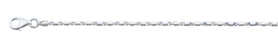 Sterling Silver Italian Heshe Chain-1.6mm