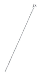 Italian Sterling Silver Wheat 025-1mm Chain