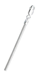 Italian Sterling Silver Snake 400 Chain