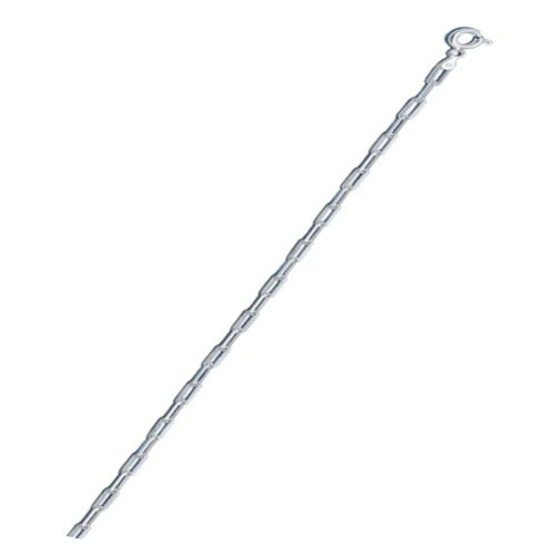 Sterling Silver Staple 060-2MM Italian Chain