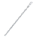 Sterling Silver Staple Italian Chain-3mm