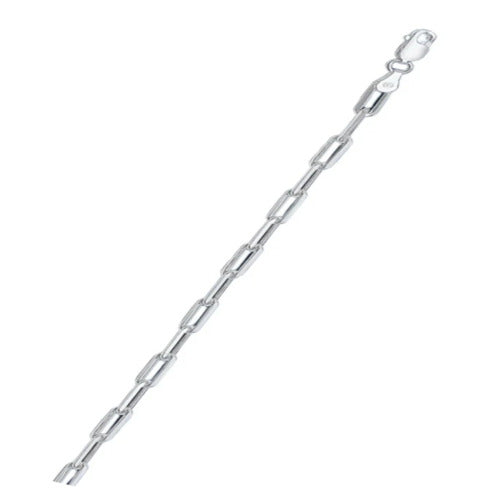 Sterling Silver Staple Italian Chain-3.5mm