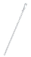Load image into Gallery viewer, Sterling Silver Round Rolo 3.4mm Chain