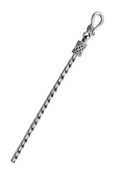 Sterling Silver Oxidized 2.5mm Beckel Bali Necklace