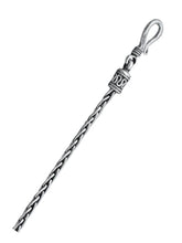 Load image into Gallery viewer, Sterling Silver Oxidized Wheat Bali Necklace