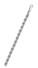 Load image into Gallery viewer, Italian Sterling Silver Rhodium Plated Anchor 180 Chain