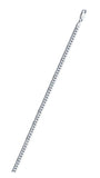 Italian Sterling Silver Round Curb 100 Chain