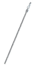 Load image into Gallery viewer, Sterling Silver Oxidized 2mm Foxtail Bali Chain