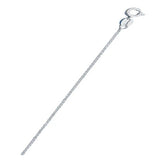 Sterling Silver RDW Cable 025 Chain