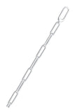 Sterling Silver Italian Staple Chain-1.2mm