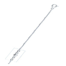 Load image into Gallery viewer, Sterling Silver Anti Tarnish 030 Diamond Cut Beads Chain