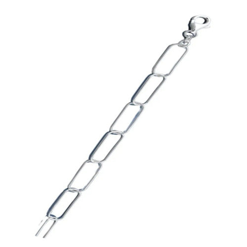 Sterling Silver Anti-Tarnish Wired Staple 080 Chain