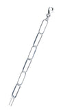 Sterling Silver Anti-Tarnish Wired Staple 080 Chain