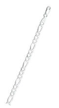 Load image into Gallery viewer, Sterling Silver Super Flat Figaro 150 Chain