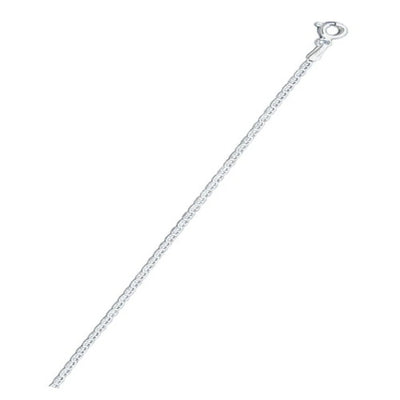 Sterling Silver Flat Marina 040-1.5mm Chain