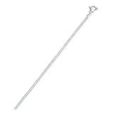 Sterling Silver Flat Marina 040-1.5mm Chain