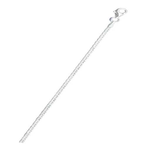 Sterling Silver Flat Marina 050 Chain