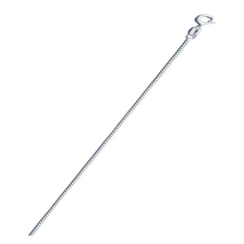 Sterling Silver Diamond Cut Box 012-0.6mm Chain
