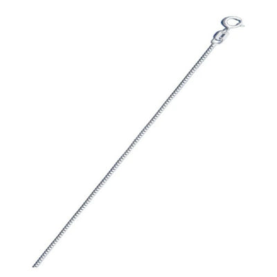 Sterling Silver Diamond Cut Box 012-0.6mm Chain