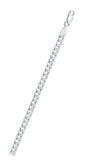 Sterling Silver Super Flat Concave Curb 150 Chain