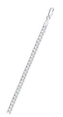Sterling Silver Super Flat Concave Curb 150 Chain