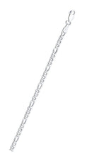 Load image into Gallery viewer, Sterling Silver Flat Figaro 100 Chain