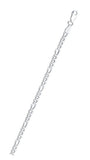 Sterling Silver Flat Figaro 100 Chain