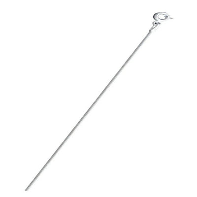 Sterling Silver Round Snake 010 Chain