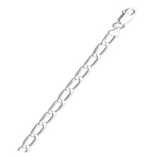 Load image into Gallery viewer, Sterling Silver Anti-Tarnish Long Curb 140 Chain