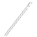 Sterling Silver Anti-Tarnish Long Curb 140 Chain
