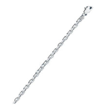 Load image into Gallery viewer, Sterling Silver Anti-Tarnish Marina Anchor 080 Chain