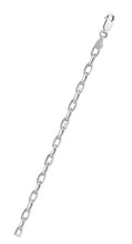 Load image into Gallery viewer, Sterling Silver Anti-Tarnish Marina Anchor 100 Chain