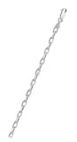 Sterling Silver Anti-Tarnish Marina Anchor 100 Chain