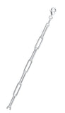 Sterling Silver Round Wire Paperclip 150 Chain