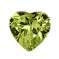 Load image into Gallery viewer, Sterling Silver Rhodium Plated 8mm Heart Color CZ Earrings