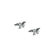 Load image into Gallery viewer, Sterling Silver Sparrow Stud Earrings