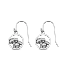 Load image into Gallery viewer, Sterling Silver Oxidized Tree Earrings