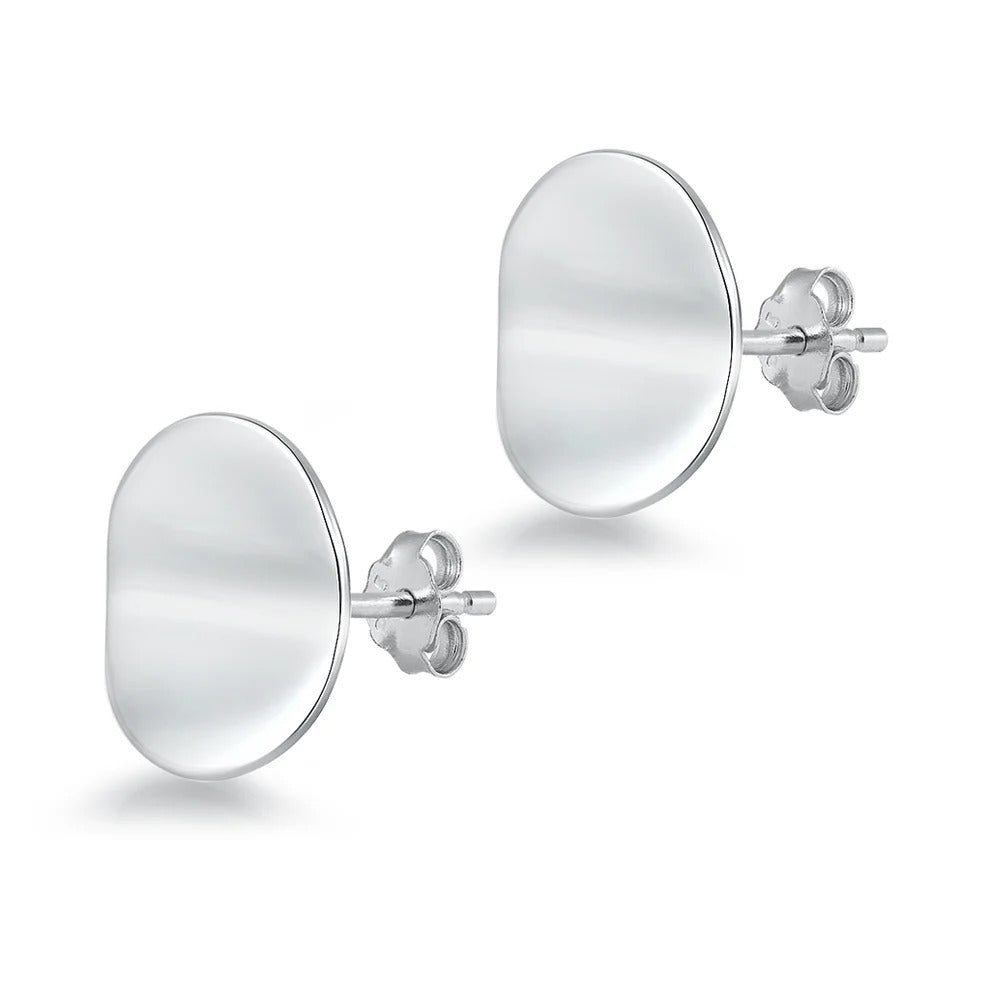 Sterling Silver High Polished Earrings