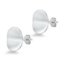 Load image into Gallery viewer, Sterling Silver High Polished Earrings