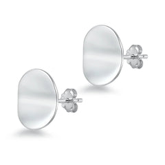 Sterling Silver High Polished Earrings