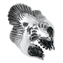 Load image into Gallery viewer, Sterling Silver Oxidized Eagle Ring