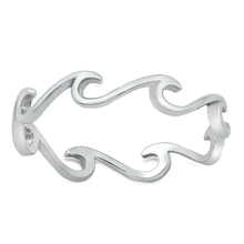 Load image into Gallery viewer, Sterling Silver Rhodium Plated Ring