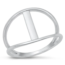 Load image into Gallery viewer, Sterling Silver Oxidized 16mm Ring