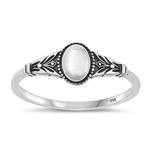 Load image into Gallery viewer, Sterling Silver Oxidized Ring-7.4mm