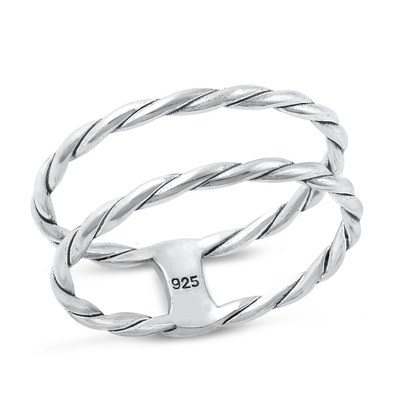 Sterling Silver Oxidized Ring