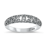 Sterling Silver Oxidized Dragonfly Ring