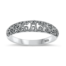 Load image into Gallery viewer, Sterling Silver Oxidized Celtic Ring