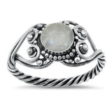 Sterling Silver Moonstone Ring