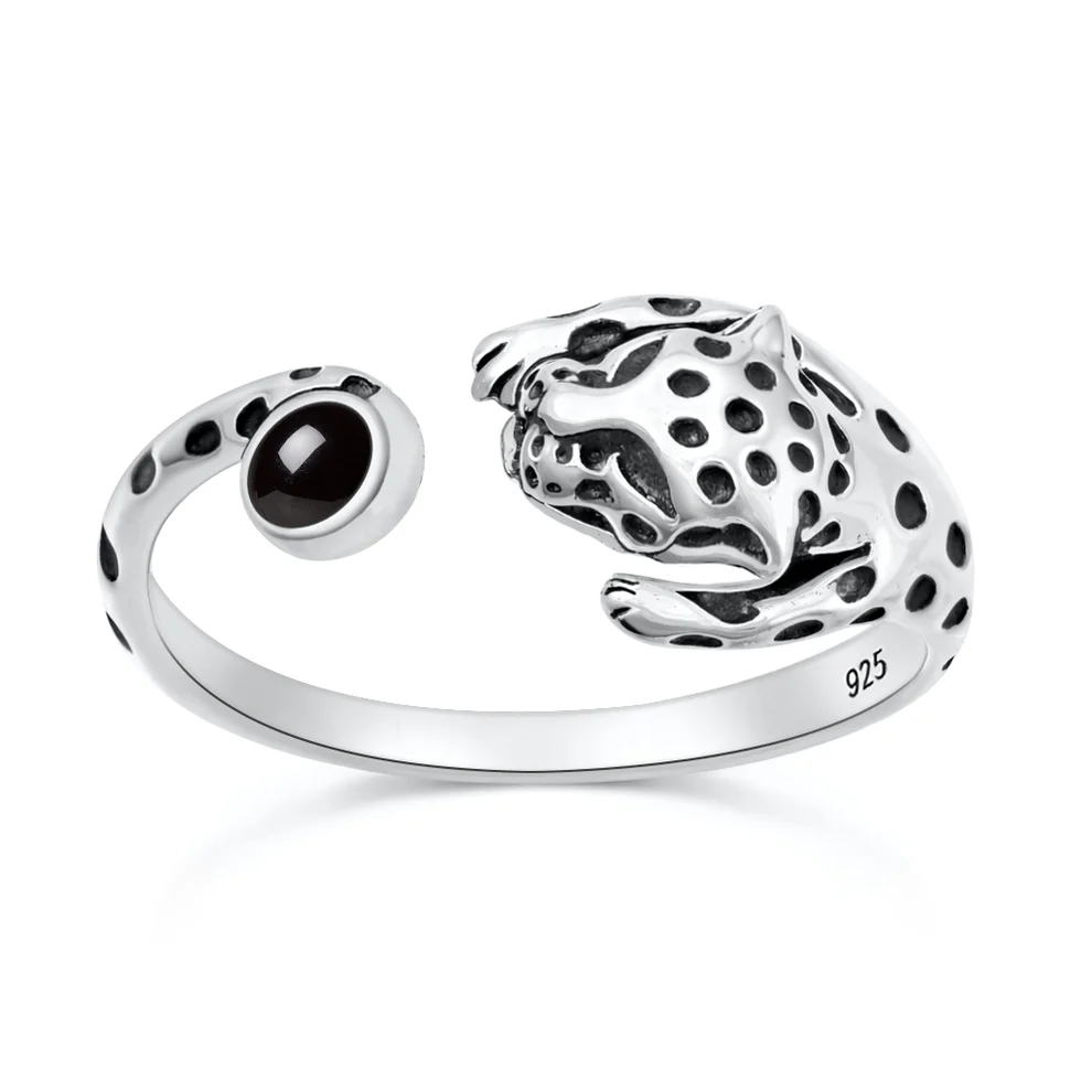 Sterling Silver Oxidized And Polished Celtic Knot Turquoise Stone Ring